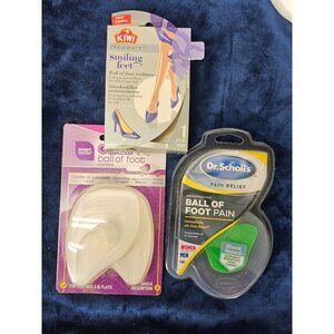 Kiwi Smiling Feet Ball of Foot Cushions 1 Pair Smart Sense Gelcomfort Cushions 2